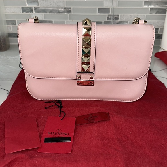 Valentino Handbags - Valentino Rockstud Medium Leather Shoulder bag